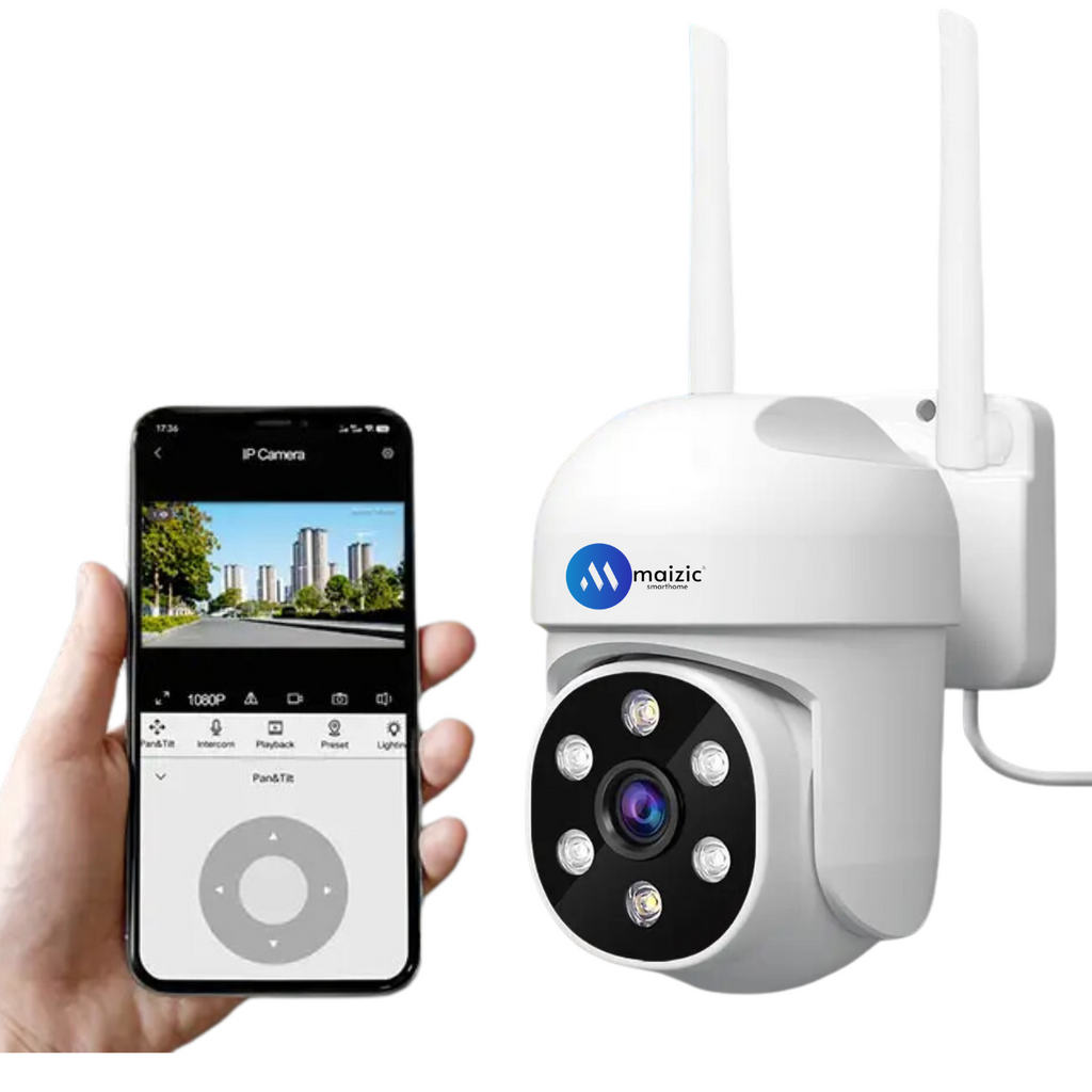 Maizic Smarthome Ultra 5MP Wi-Fi CCTV Home Security Camera, Compatible With NVR & ONVIF