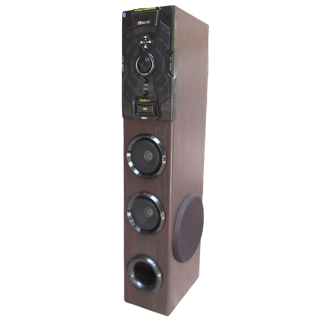 BASS GOD Tower Speaker -Thunderous Bass | Elegant Design | Bluetooth, USB, FM Radio