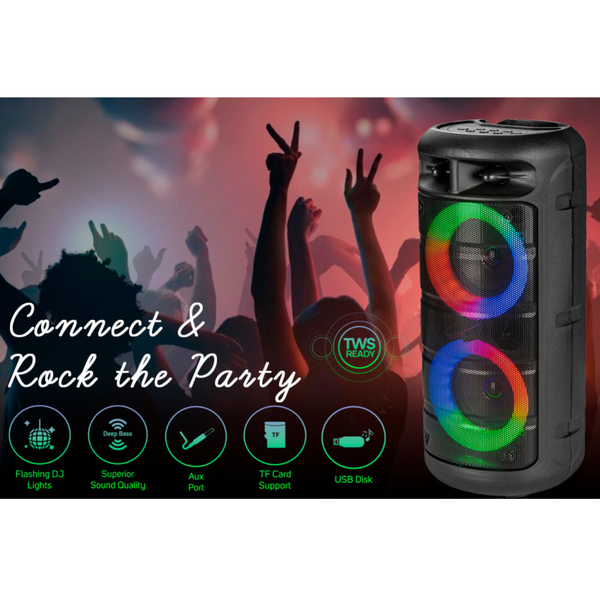 Helix Premium Pro Speaker- Heavy Bass Clear Vocals- Karaoke Ready