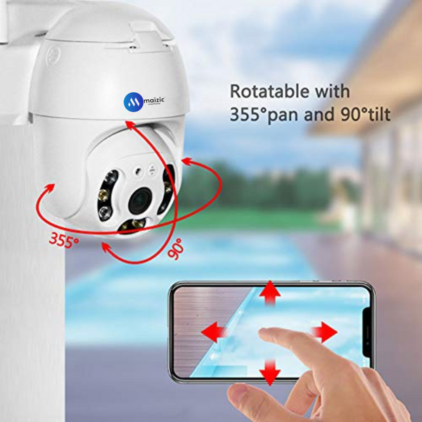 Maizic Smarthome 3MP Fox Wi-Fi CCTV Camera for Home