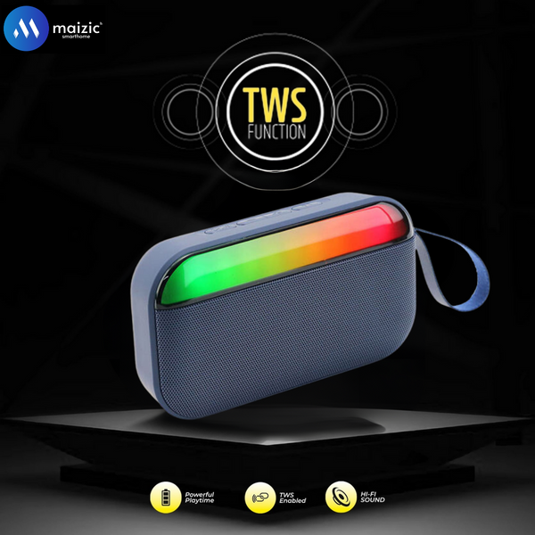 Vivid Sync Bluetooth Speaker with Loud Clear Sound & Rich Bass, up to 6H Playtime