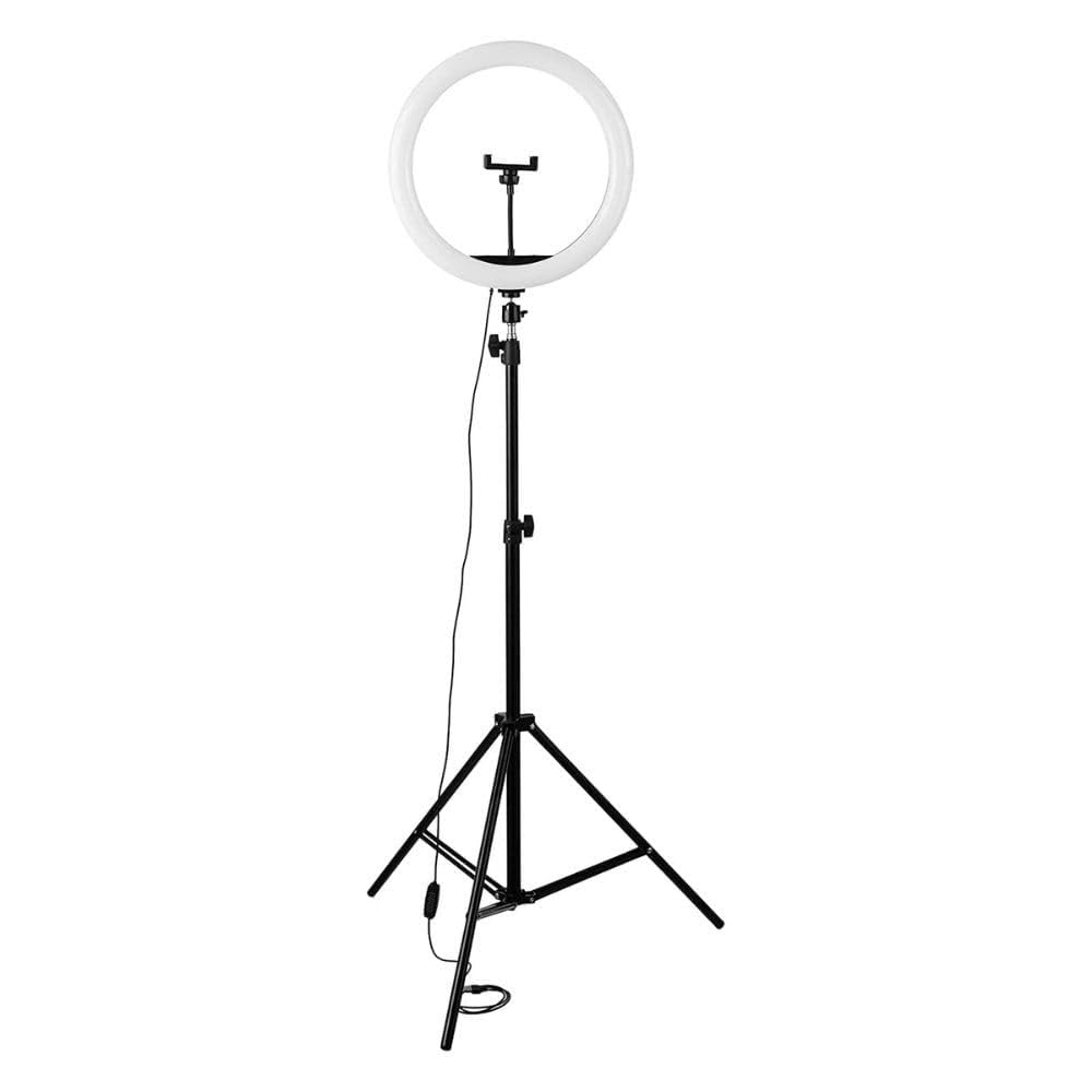 Maizic Smarthome Professional (12 Inch) Led Ring Light with 7 Feet Tripod Stand for Mobile Phones & Camera, 3 Temperature Mode Dimmable Lighting, Photo-Shoot, Video Shoot, Makeup and More