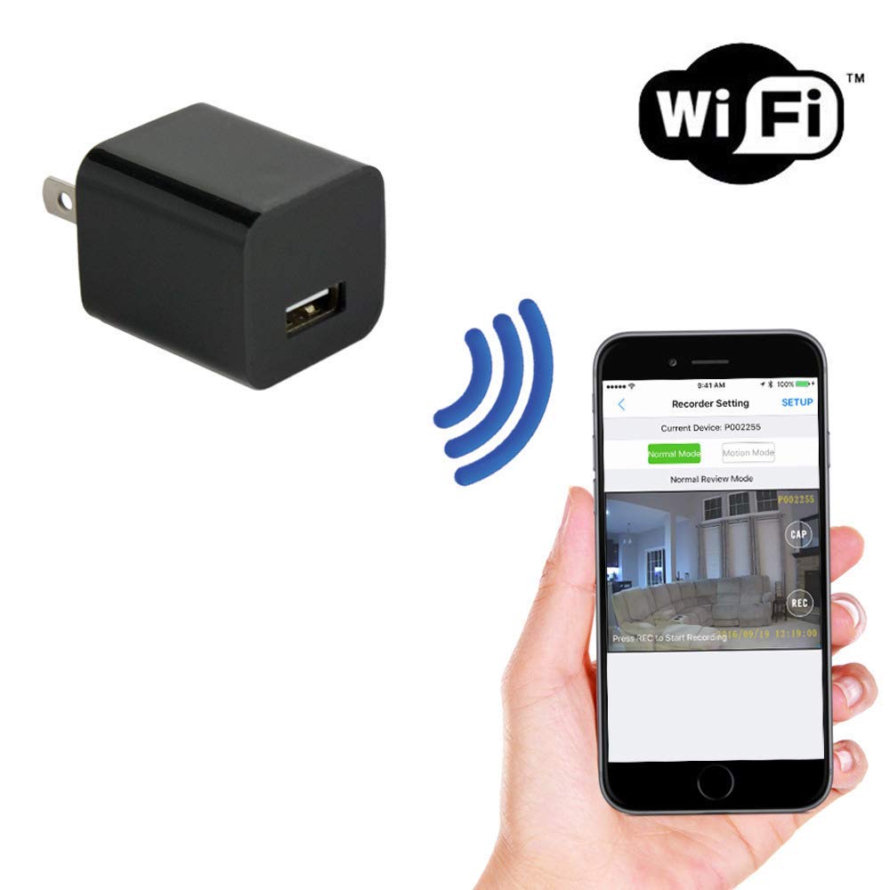 Mini USB Wall Charger Security Spy Camera